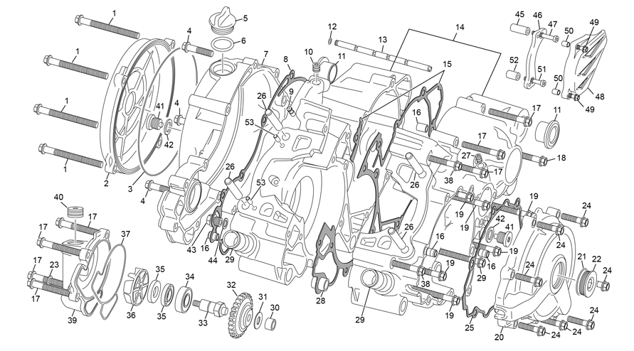 CRANKCASE ASSEMBLY